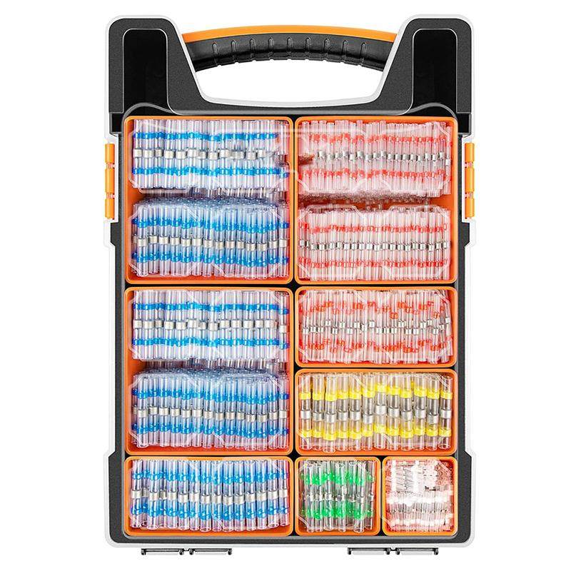 1000个盒装免压焊锡环热缩防水快速接线中间接头接线端子组合套装,电子/电工,接线端子,淘宝优惠券,粉丝福利购,淘宝优惠卷