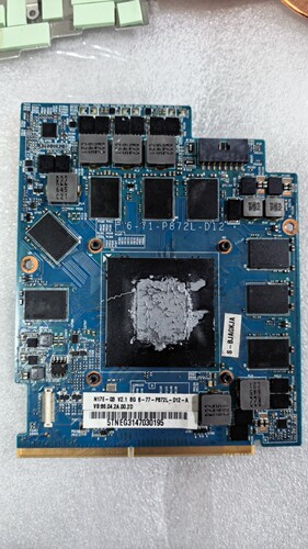 蓝天GTX1080MXM 异形显卡 微星GTX1070MXM异形显卡