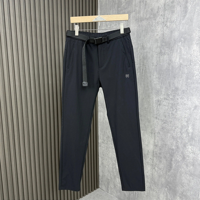 男士软壳小直筒户外冲锋裤