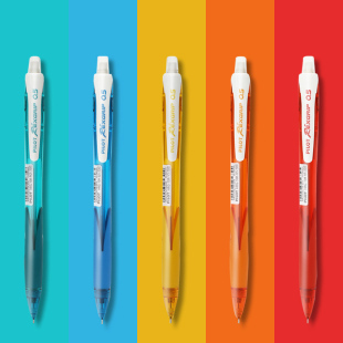 日本PILOT百乐铅笔HRG-10R自动铅笔0.5mm彩色杆小学生用活动铅笔