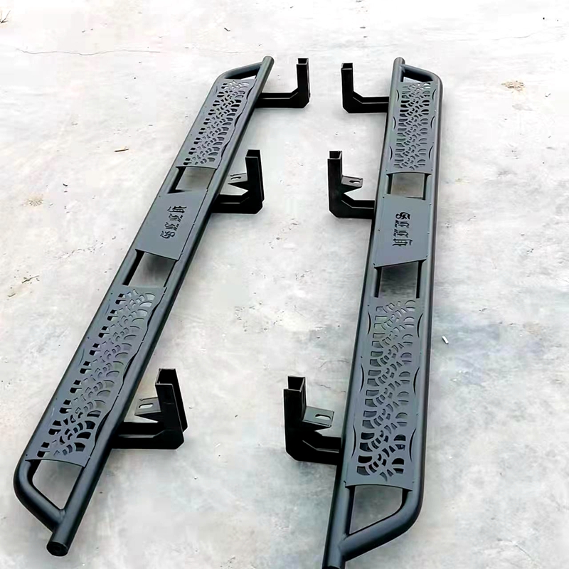 适用新东风日产纳瓦拉新锐骐76Pro皮卡车改装加厚锰钢外侧脚踏板汽车零部件/养护/美容/维保越野车外侧脚踏板/电动脚踏板原图主图