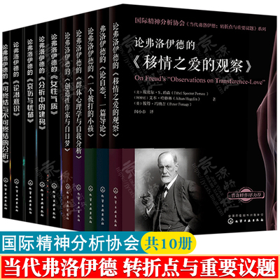 国际精神分析协会IPA 10册 当代弗洛伊德 转折点与重要议题精神分析师论弗洛伊德精神分析教材教程心理学弗洛伊德精神分析书籍