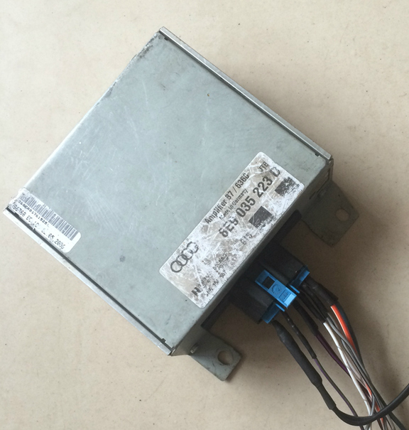 原装进口奥迪拆车功放2.1声道功放汽车音响功放A4曼博士哈之声