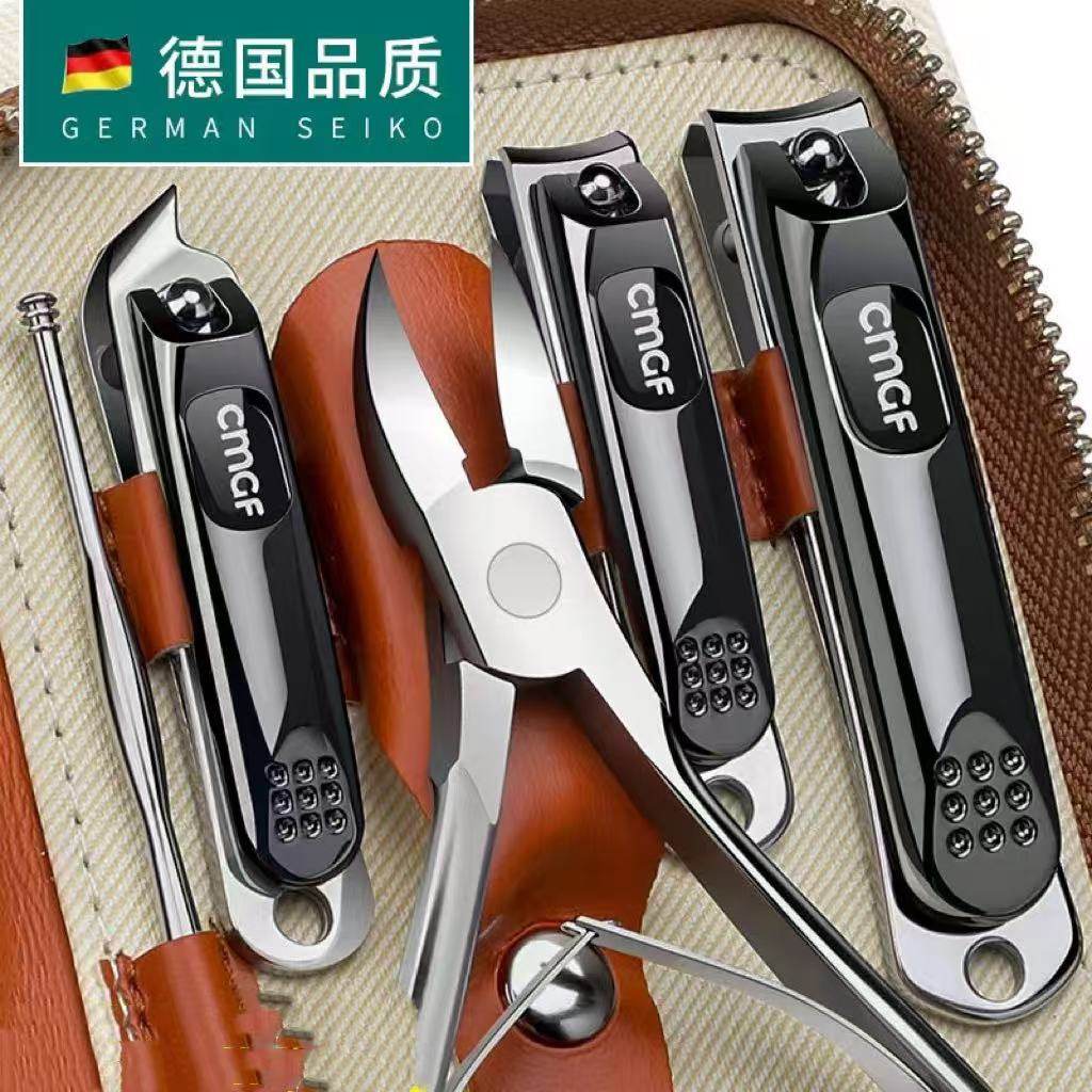 德国指甲刀套装家用甲沟专用指甲钳原装修指甲剪鹰嘴钳工具正品炎