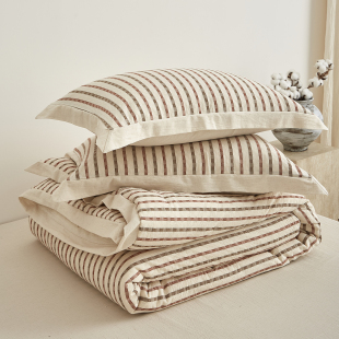 小义優品全棉大豆被子棉麻空调被纯棉被芯棉被夏凉被夏被四件套