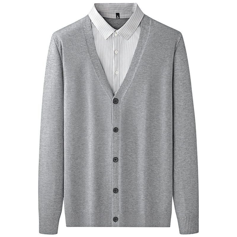 针织开衫男士毛衣秋冬新