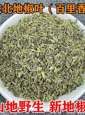 陕北地椒叶百里香500g炖羊肉去膻增香地花椒百里香山椒山胡椒调料