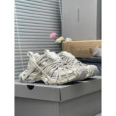 2025新款 男 运动休闲鞋 巴黎老爹鞋 女厚底蜘蛛侠复古增高做旧走秀款