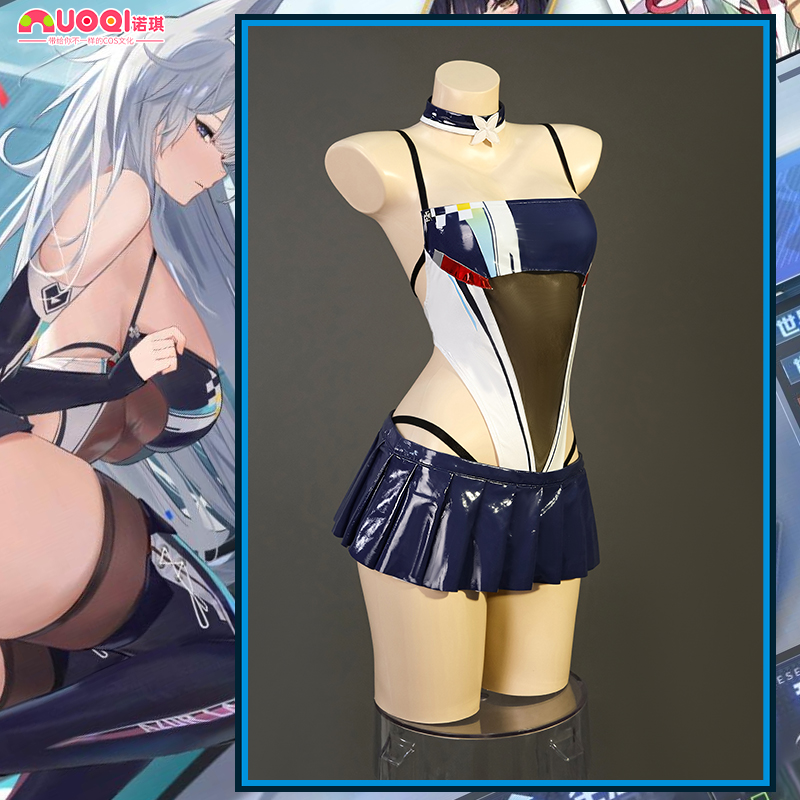 诺琪碧蓝航线同人cosplay赛车服