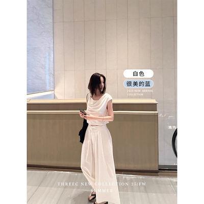 很舒适得！两种穿法斜肩上衣