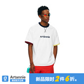 情侣运动半袖 ARTANNIE 休闲上衣服 t恤男夏季 2026新款 美式 重磅短袖