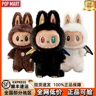 POPMART泡泡玛特Zimomo大天使大首领十周年拉布布搪胶公仔摆件