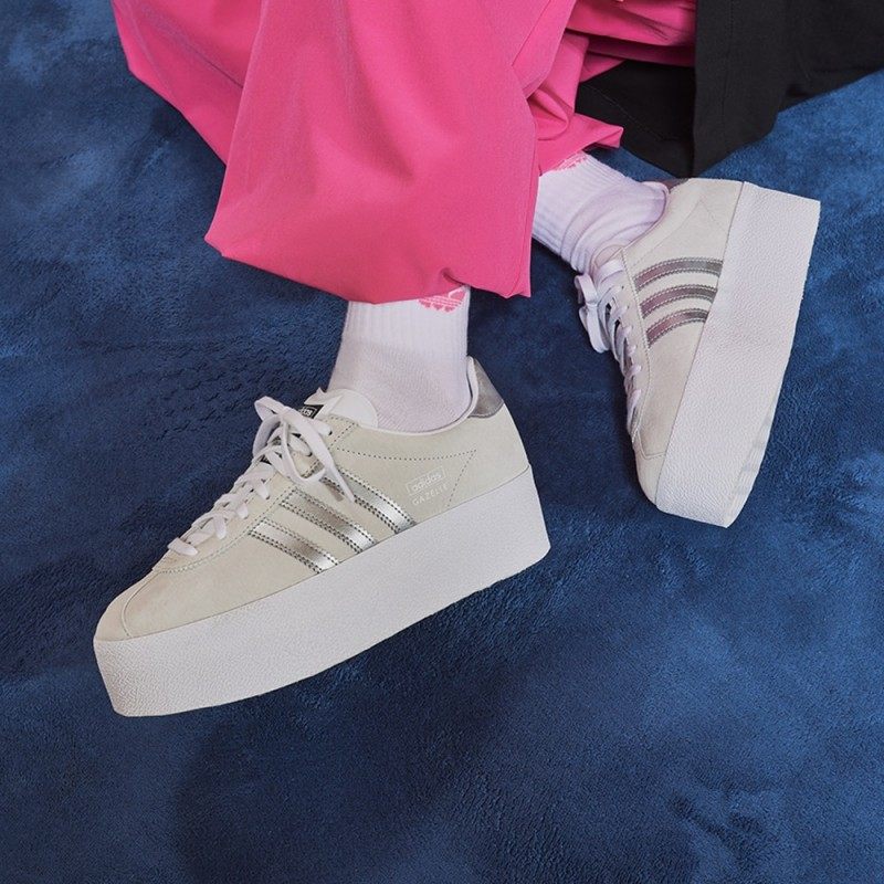 Adidas阿迪达斯GAZELLE UP W女子经典厚底运动板鞋 IH1291,运动鞋new,板鞋,淘宝优惠券,粉丝福利购,淘宝优惠卷