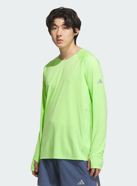 Adidas阿迪达斯ESS LS TEE U速干凉爽跑步运动长袖T恤 JY6986