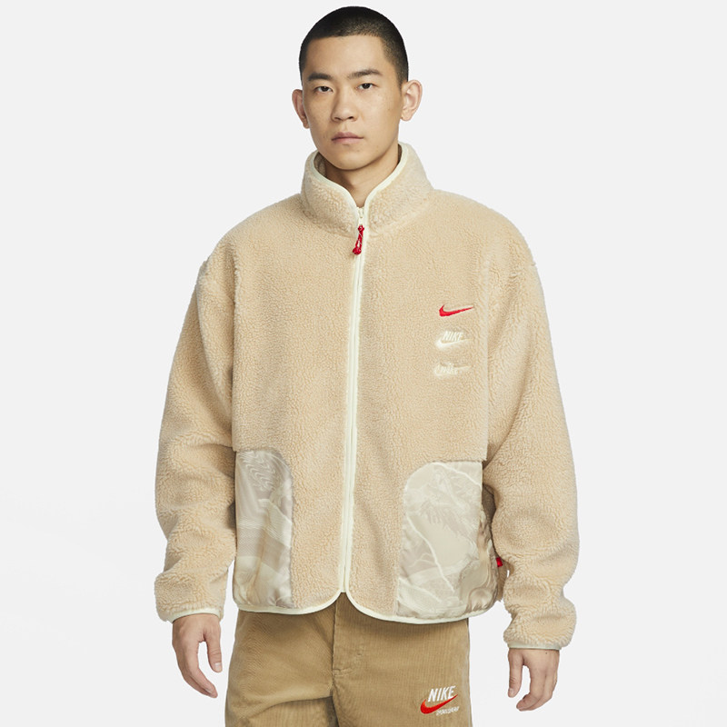 Nike耐克男子冬季摇粒绒休闲立领保暖透气夹克外套FZ6194-126-677,运动服/休闲服装,运动茄克/外套,淘宝优惠券,粉丝福利购,淘宝优惠卷