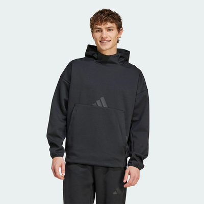 Adidas阿迪达斯ZNE HOODIE男子保暖连帽卫衣套头衫 JE7537
