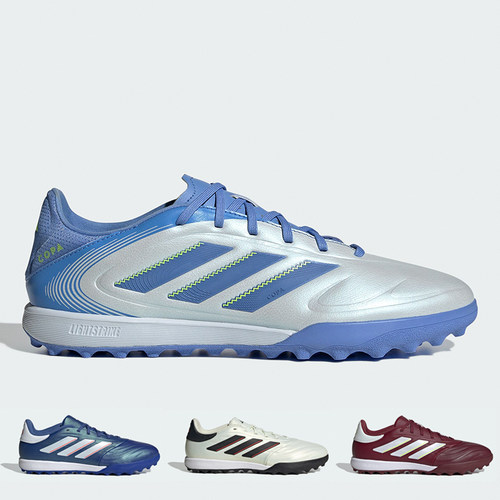 阿迪达斯男子牛皮足球鞋