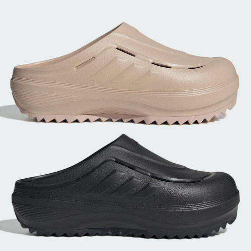 Adidas阿迪达斯OZWAVE CLOG稳定缓震回弹厚底拖鞋JR6759 JR6761