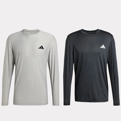 Adidas阿迪达斯TR-ES STRE LS运动健身长袖圆领T恤JC7715 JC7717