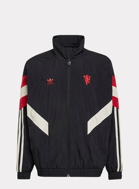Adidas阿迪达斯MUFC OG WVTT Y曼联儿童休闲运动夹克外套 JC8834