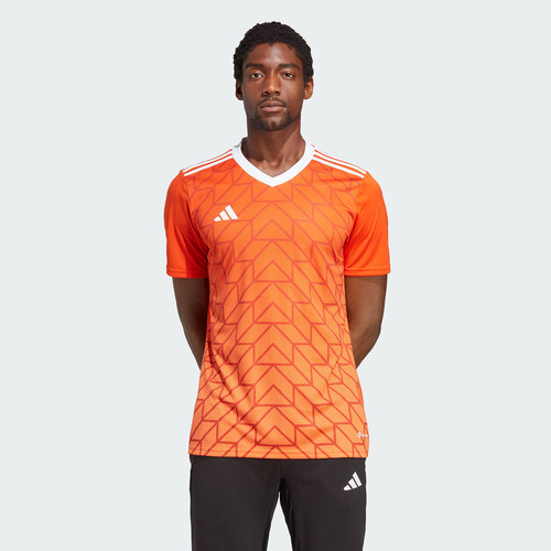 阿迪达斯TEAM ICON 23 JERSEY速干足球组队服运动短袖球衣 IC1251