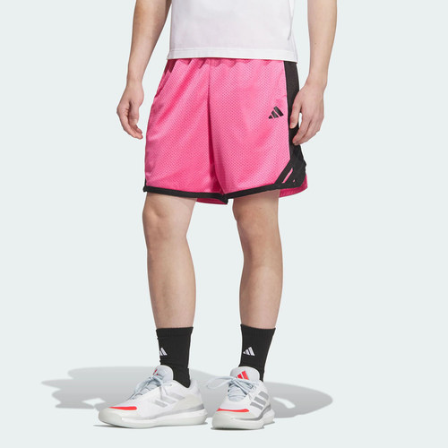 阿迪达斯BASKETBALL SHORTS男子篮球运动透气休闲短裤 JN0746