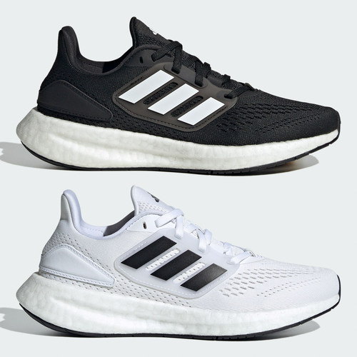 阿迪达斯PUREBOOST 22 J透气减震防滑运动休闲鞋 ID8479 ID8480
