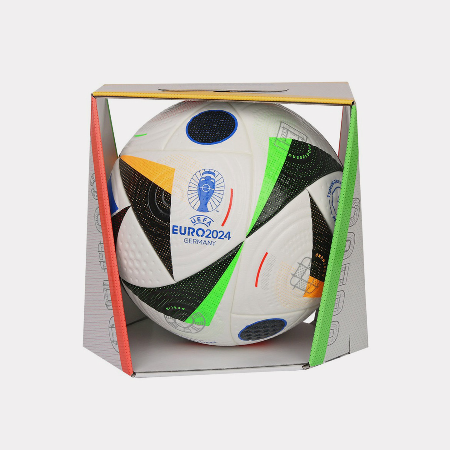 Adidas阿迪达斯 EURO24 PRO欧冠欧洲杯高端比赛运动足球 IQ3682,运动/瑜伽/健身/球迷用品,足球,淘宝优惠券,粉丝福利购,淘宝优惠卷