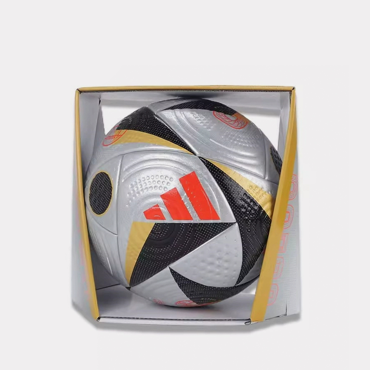 Adidas阿迪达斯EURO24 PRO F欧洲杯决赛阶段比赛用足球 IS7436