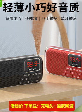不见不散无线蓝牙音响收音机