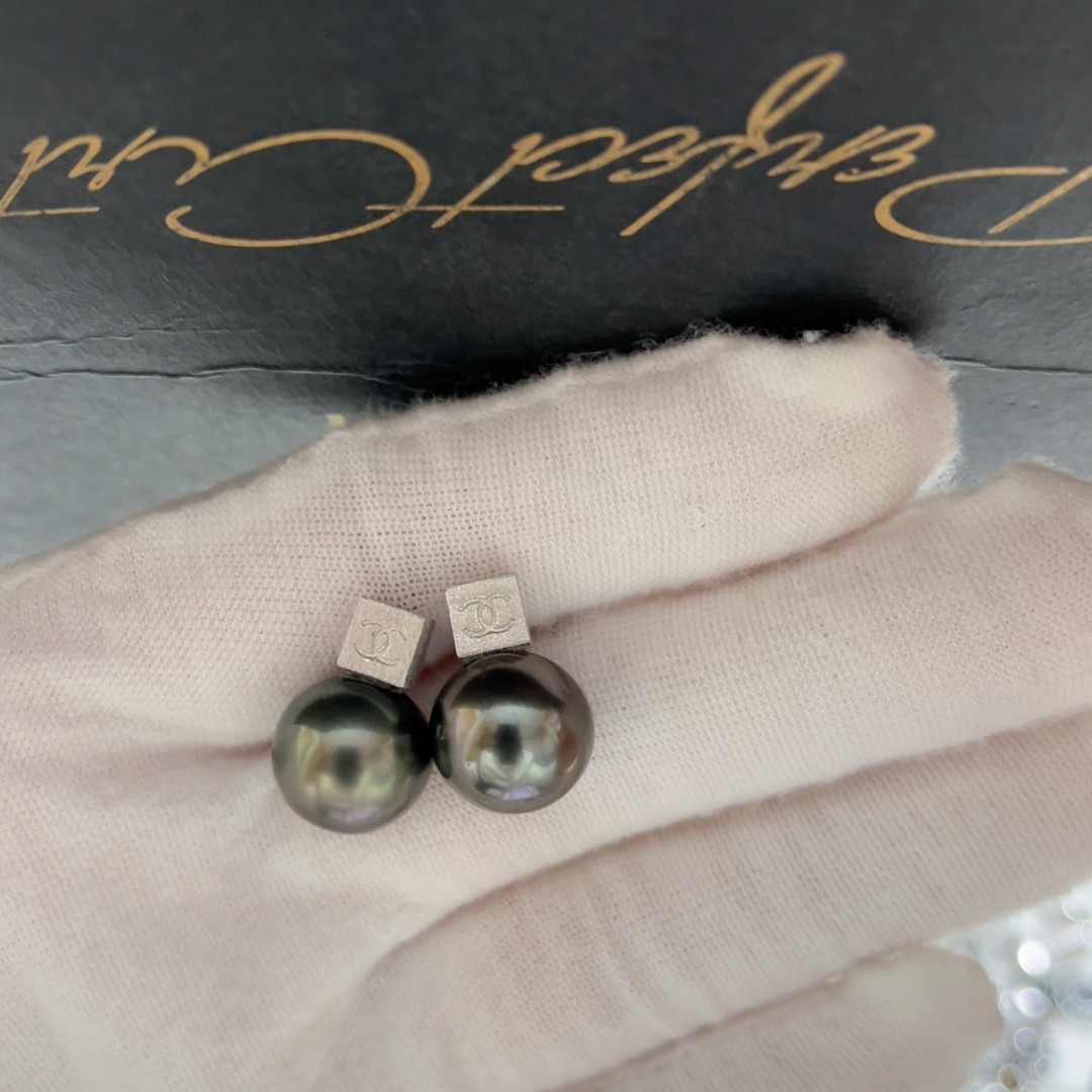 12.2-12.3mm油亮大溪地小香耳钉有瑕,珠宝/钻石/翡翠,其他,淘宝优惠券,粉丝福利购,淘宝优惠卷