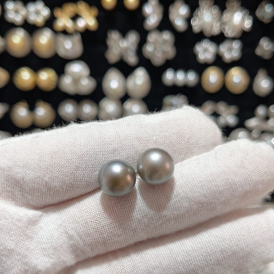 10.5mm天然海水大溪地素钉S925银,珠宝/钻石/翡翠,耳饰,淘宝优惠券,粉丝福利购,淘宝优惠卷