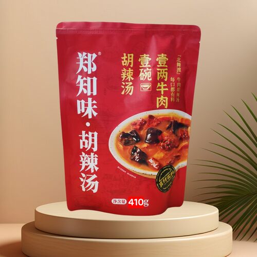 河南特产胡辣汤郑知味大块牛肉