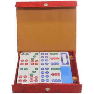 来生财麻将密胺牌九/白板筒子/雀九板九牌 20张/副二八杠筒子牌