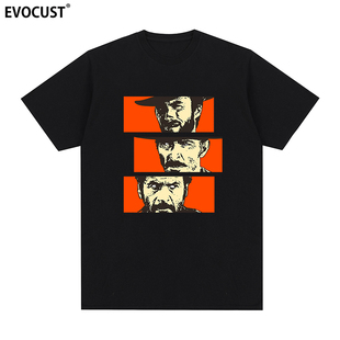 T恤The and Good Bad Ugly男女西部牛仔潮 the 黄金三镖客短袖