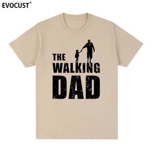 行尸走肉短袖T恤The Walking Dead美剧男女欧美街头复古衣服丧尸