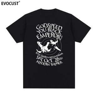 Godspeed You!Black Emperor post rock神佑黑帝乐队短袖T恤男女