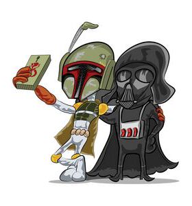 darth vader BOBA FETT 达斯维达 star wars星球大战Shirt衣服T恤