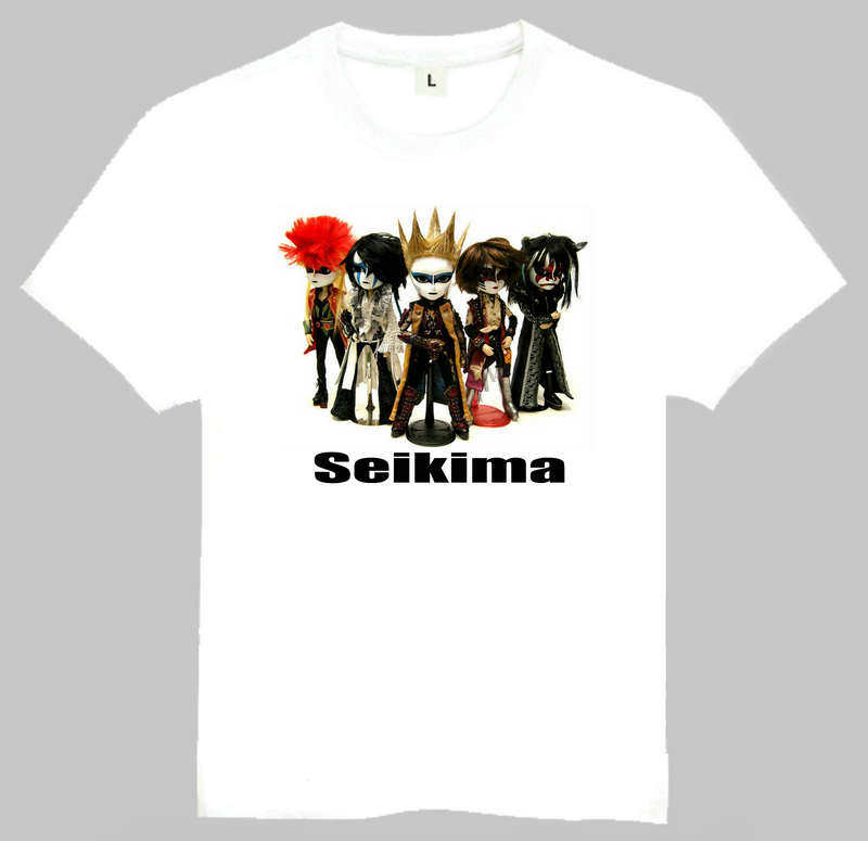 Seikima T-shirt 圣饥魔 T恤 卡通 圣饥魔T恤 欧美潮流T恤