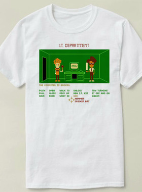The IT Crowd Moss IT狂人群英 diy新品上衣成人Tee Shirt T恤 3
