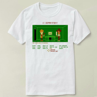 The IT Crowd Moss IT狂人群英 diy新品上衣成人Tee Shirt T恤 3