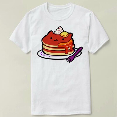 PancakesT-ShirtCat文化衫DIY男