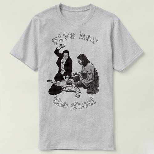 Shirt低俗小说衣服昆汀T恤男