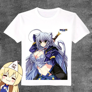 dog days 三伏天 蕾昂米修莉 动漫长袖t恤男女短袖周边透气面料