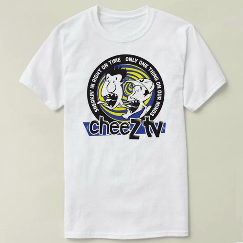 Cheez TV Intro   个性 定制 文化衫 DIY Tee 衣服 T-Shirt T恤