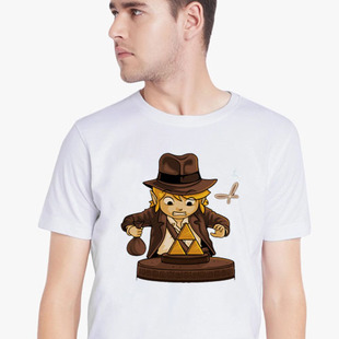 Legend of Zelda塞尔达传说Cuccos TeeShirt成人T恤定制圆领衣服q