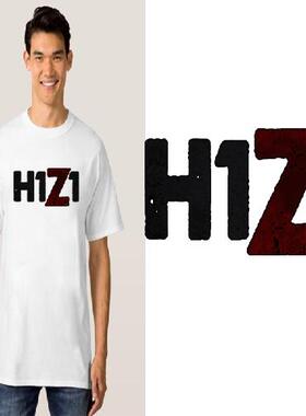 H1Z1 DAYZ zombies TEE-Shirt衣服圆领成人T恤班服定制文化衫8