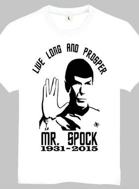 Star trek T-shirt 星际旅行 T恤 欧美潮流T恤 Mr Spock