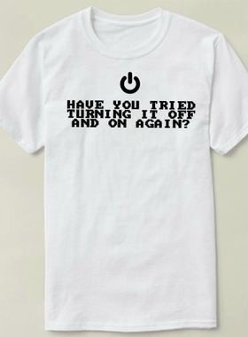 Off and On Again The IT Crowd Moss IT狂人群英半袖 Shirt T恤