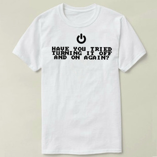 Off and On Again The IT Crowd Moss IT狂人群英半袖 Shirt T恤